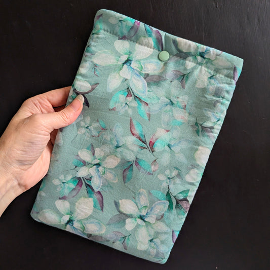 Floral book sleeve