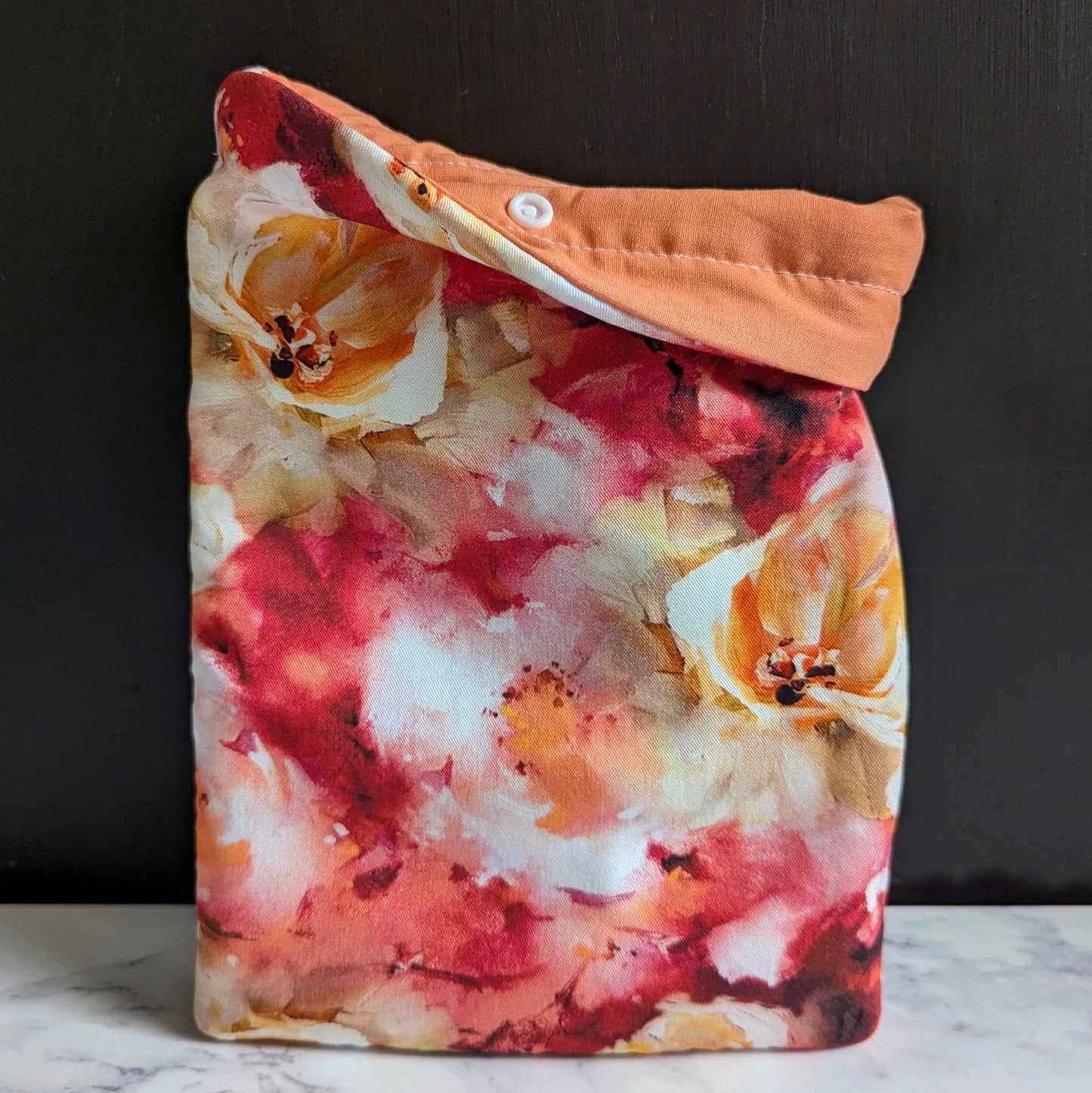 Floral book sleeve