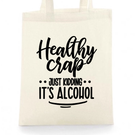 Humourous tote bag