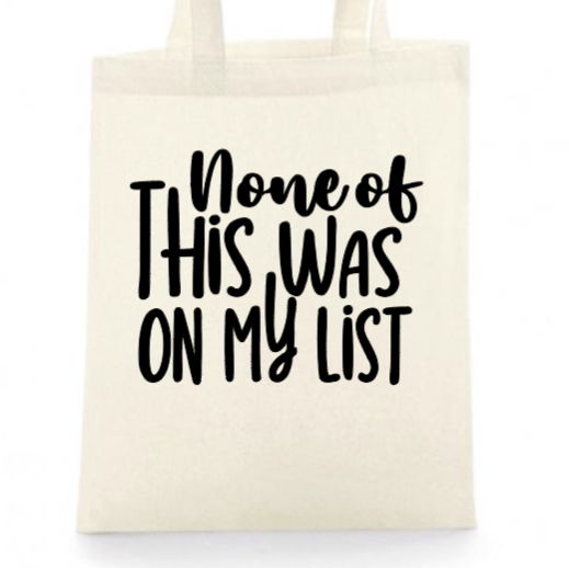 Humourous tote bag