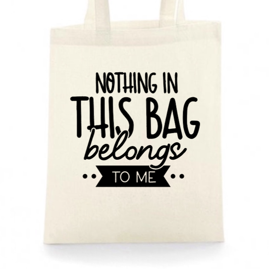 Humourous tote bag