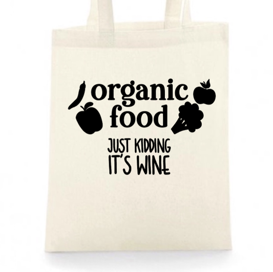 Humourous tote bag