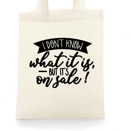 Humourous tote bag