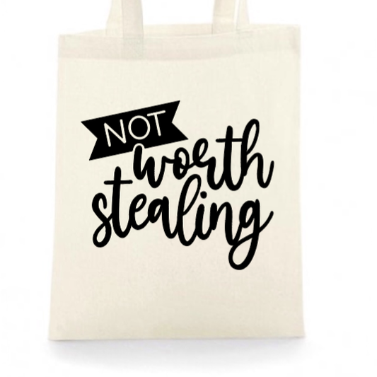 Humourous tote bag