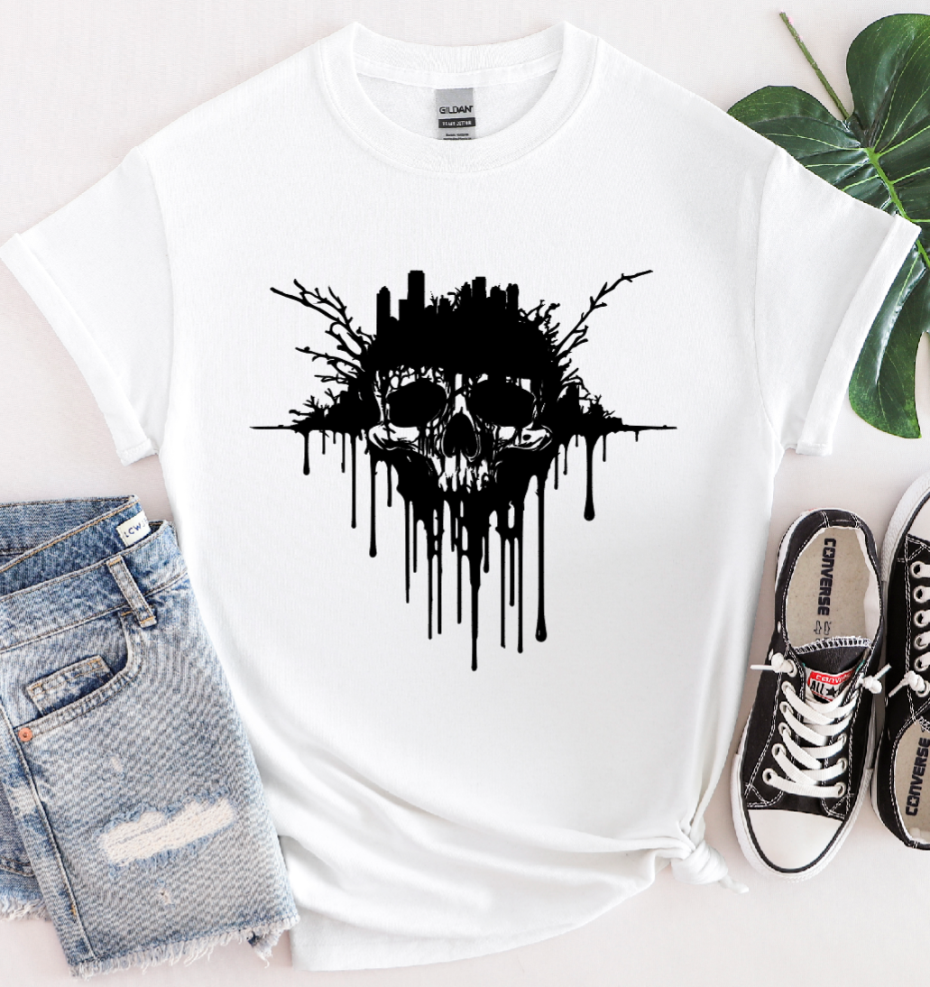 Dripping skull