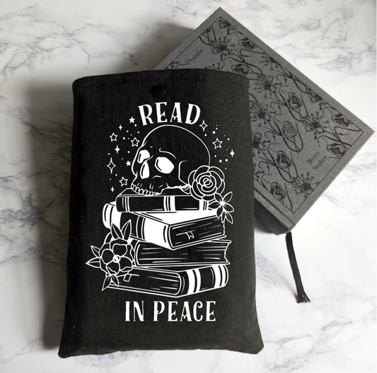 Read in peace book sleeve