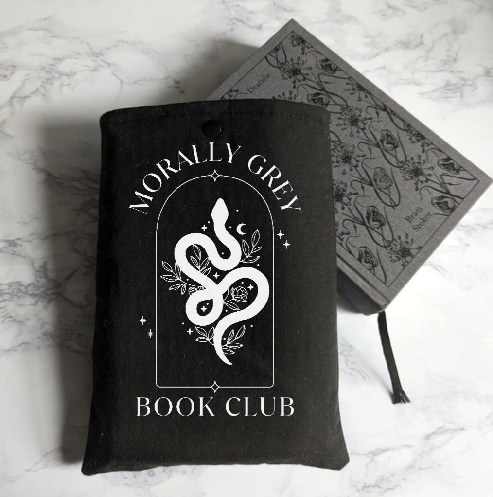 Morally grey snake book sleeve