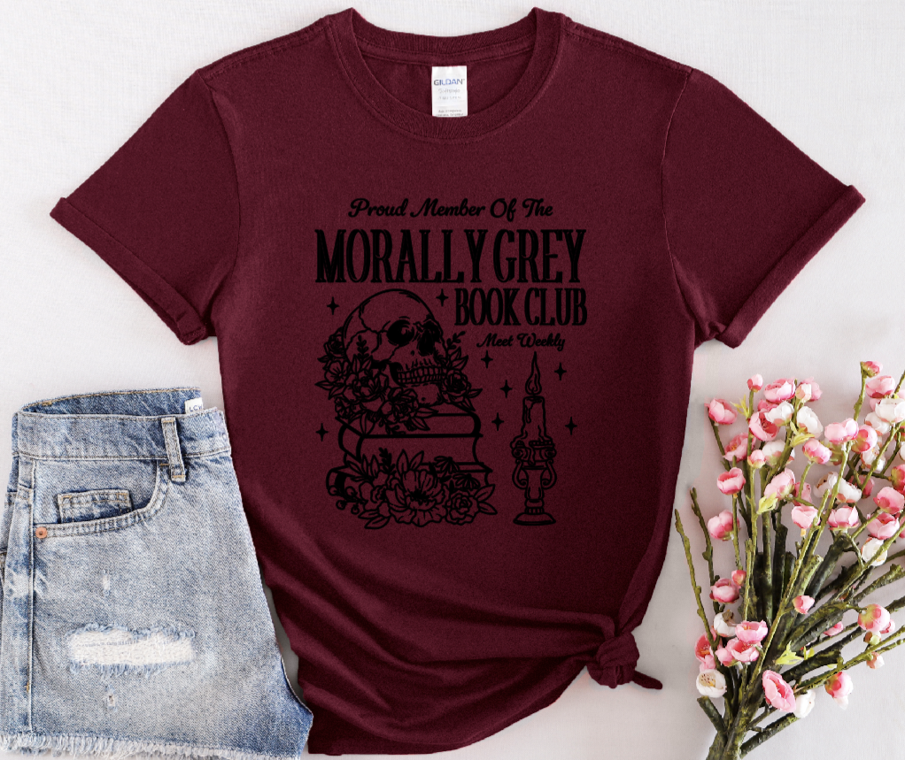 Morally grey tee