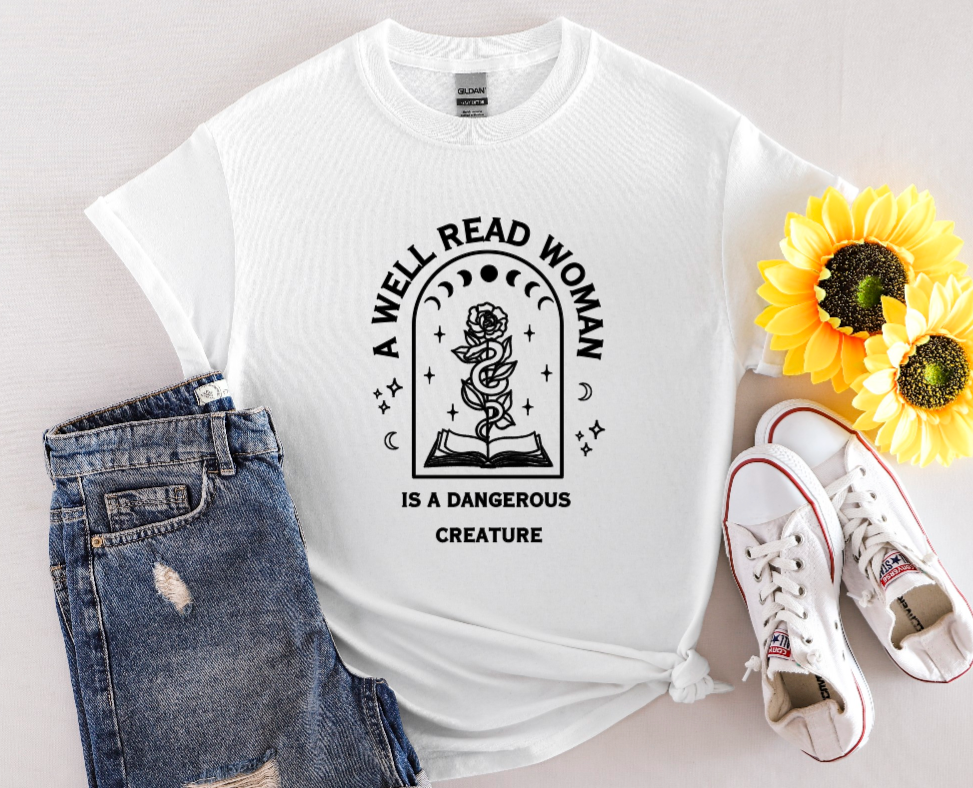 A well read woman tee